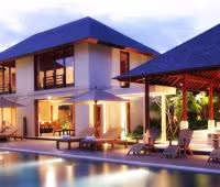 Villa Sakti, Villa de nuit