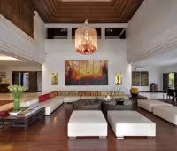 Villa Manis, Haupt Wohnzimmer