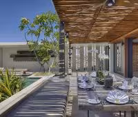 Villa Hamsa, Outdoor Dining Pavillon