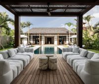 Villa Gendang, Salon Extérieur